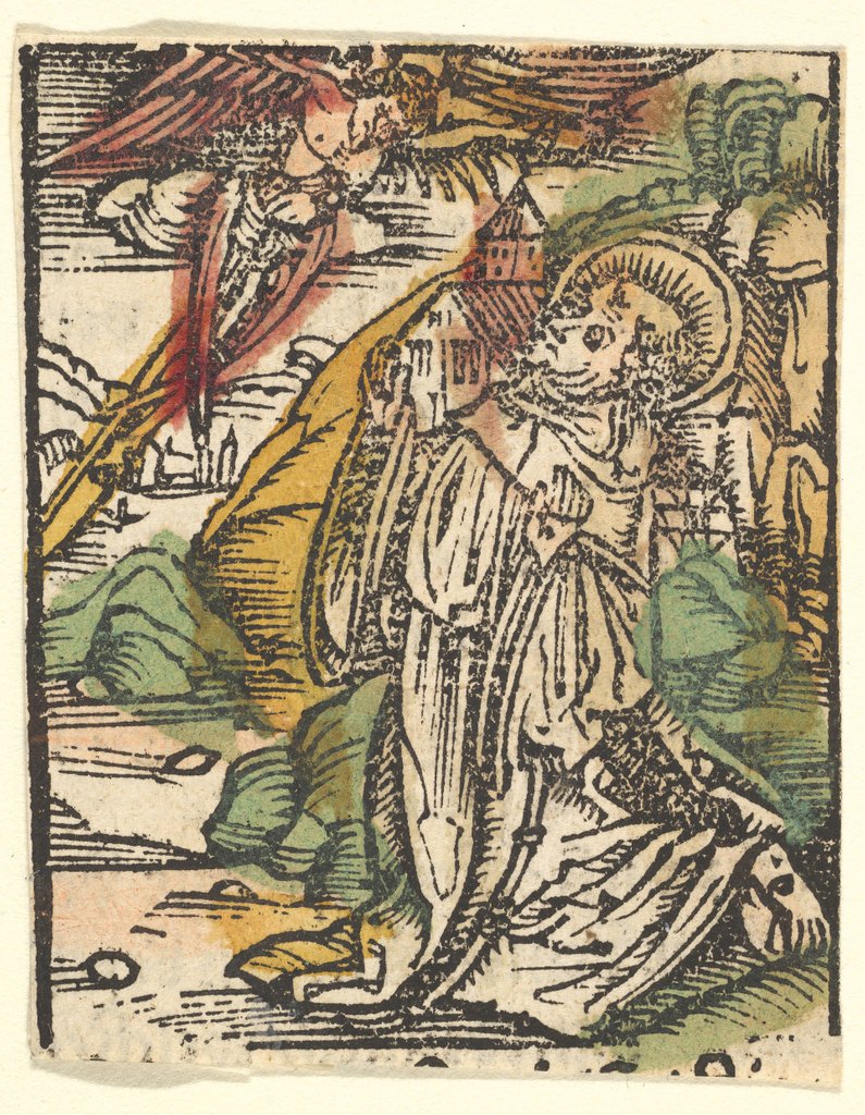 Detail of St. Francis, after 1512 by Unknown