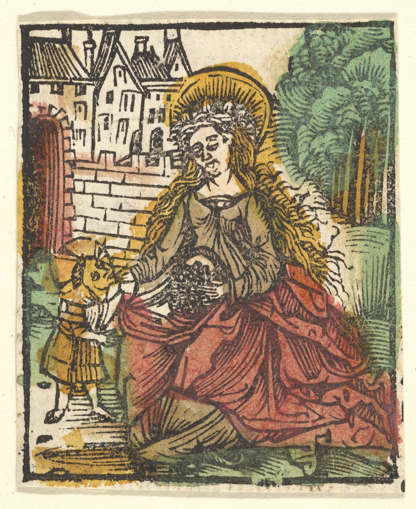 Detail of St. Elizabeth, after 1512 by Unknown