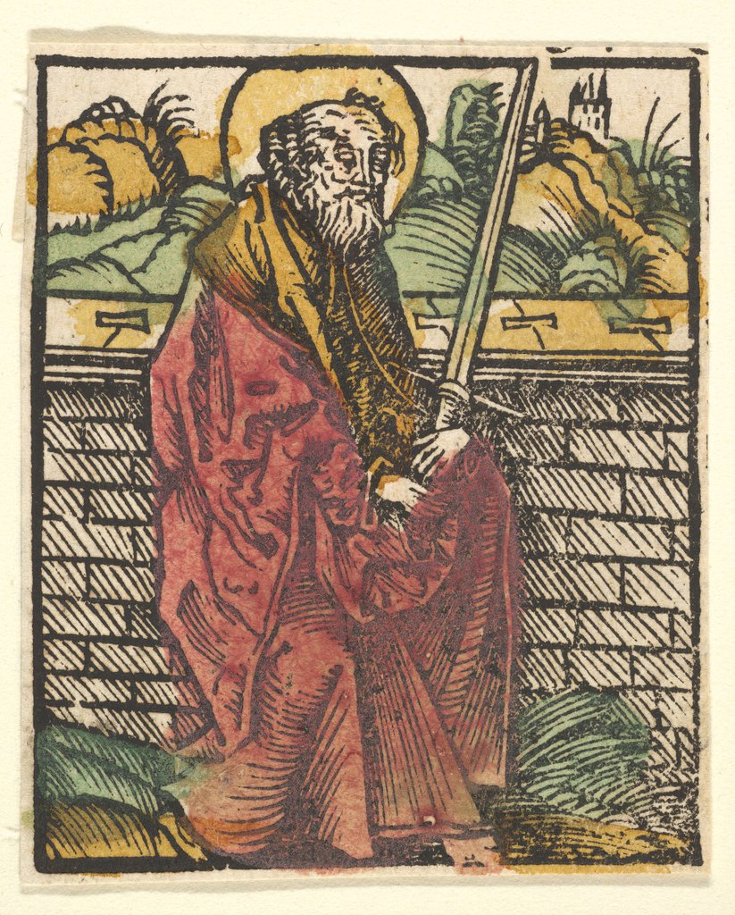 Detail of St. Paul, after 1512 by Unknown