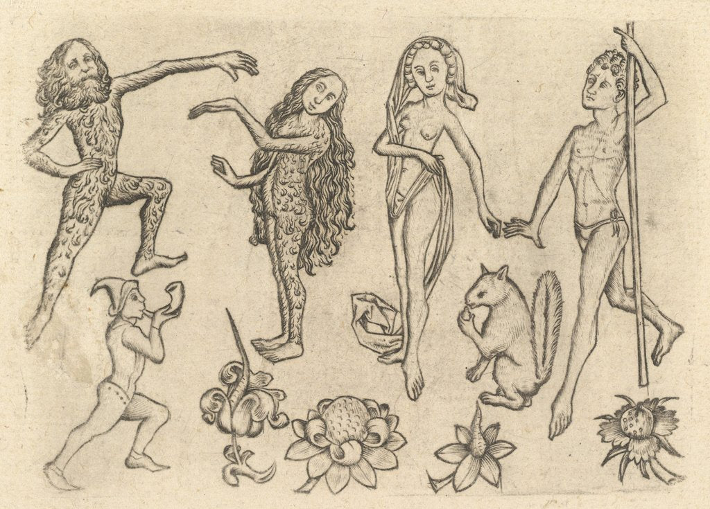 Detail of Designs for Goldsmiths by Israhel van Meckenem