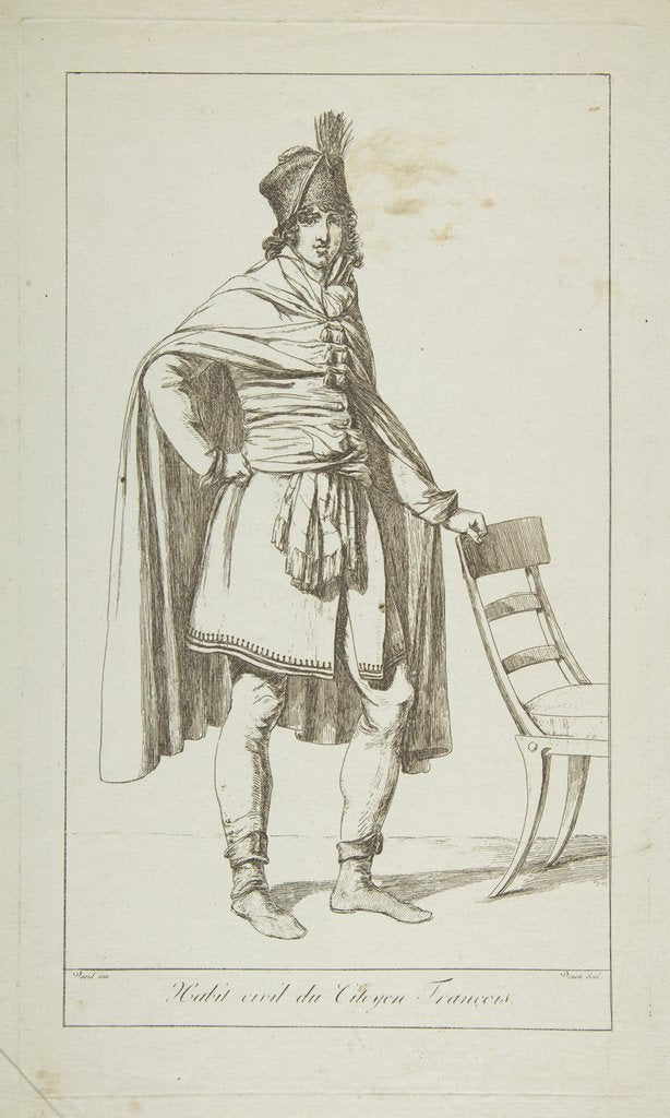 Detail of Civil Garb of the French Citizen, 1794 by Vivant Denon