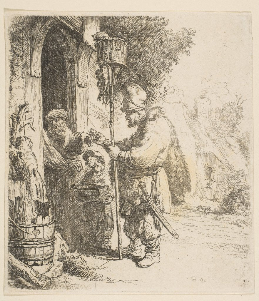 Detail of The Rat Catcher, second half 18th century by James Bretherton