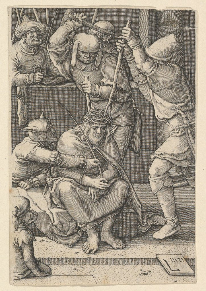 Detail of Christ Crowned with Thorns by Jan Muller