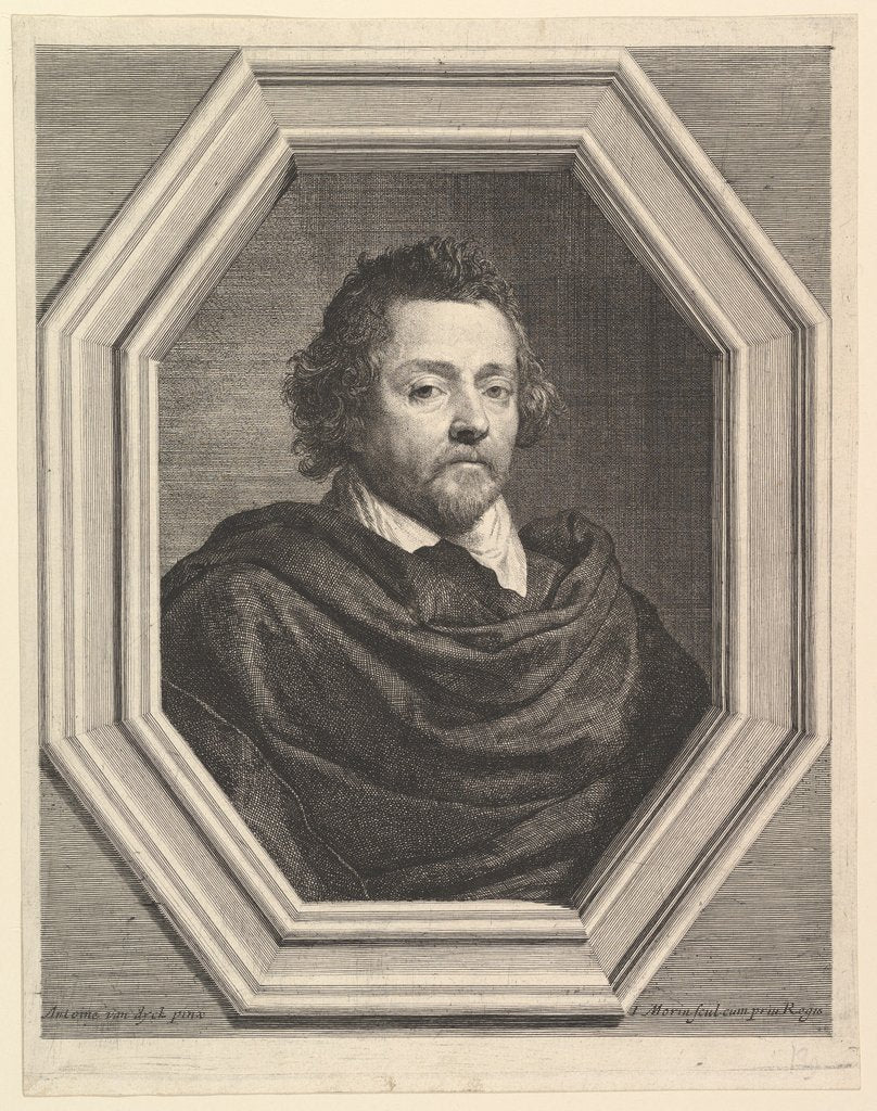 Detail of Nicolas Chrystin, bourgeois d'Anvers by Jean Morin