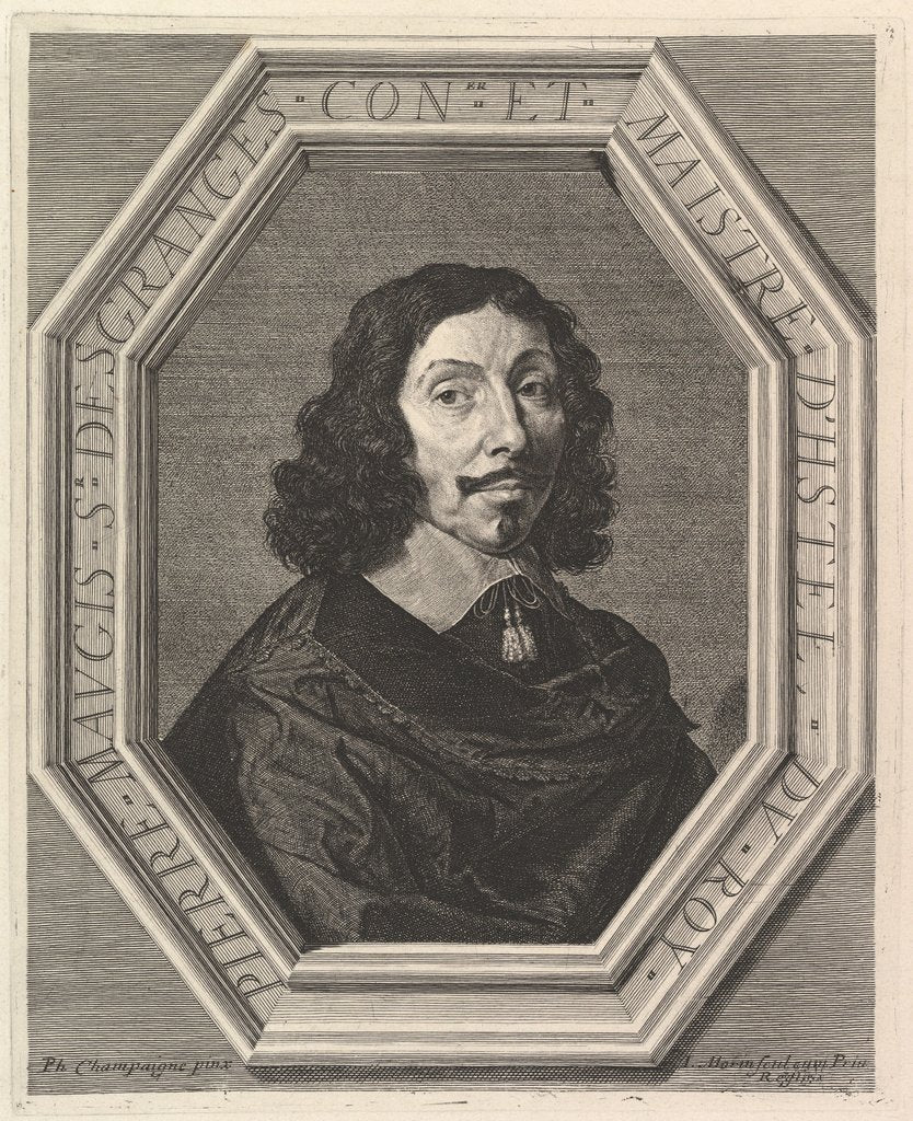 Detail of Pierre Maugis, seigneur des Granges by Jean Morin