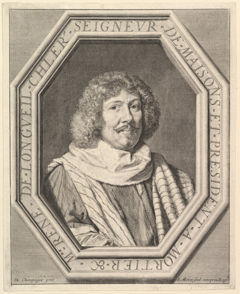 Detail of Rene de Longueil, futur marquis de Maisons by Jean Morin