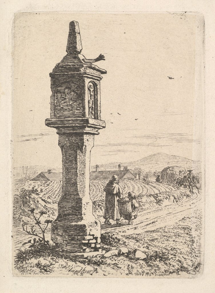 Detail of Memorial Column with an Iron Hand, 1811 by Johann Christian Erhard