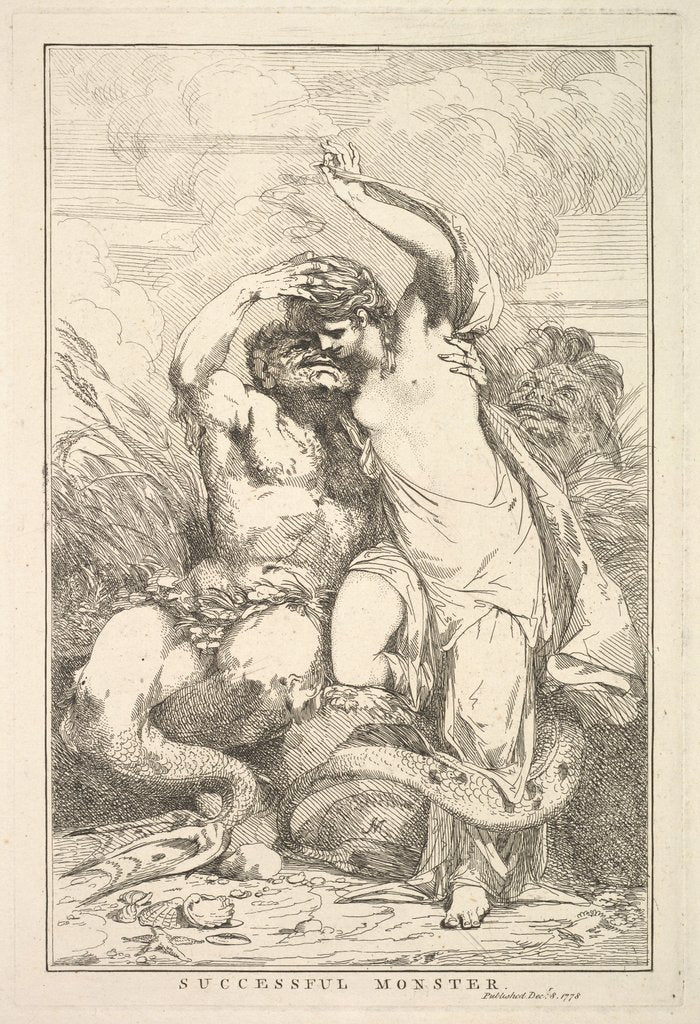 Detail of Successful Monster, December 8, 1778 by John Hamilton Mortimer