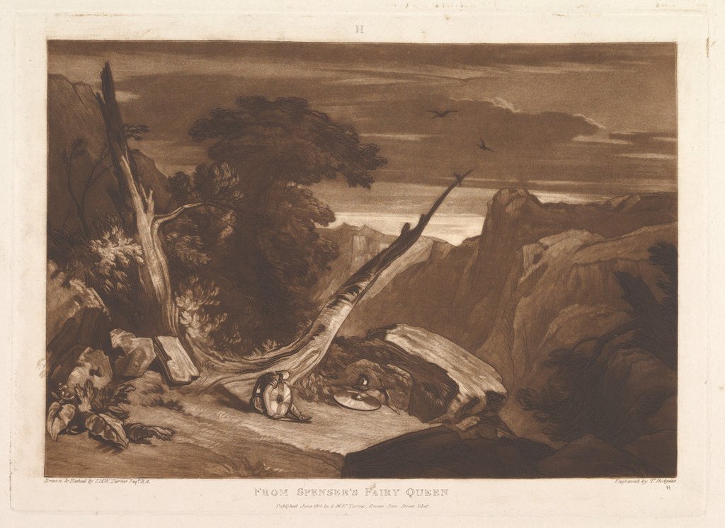 Detail of From Spenser's Fairy Queen, June 1811 by JMW Turner