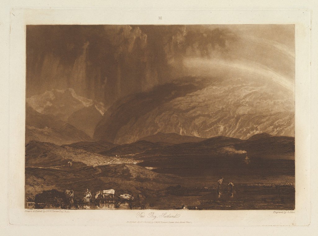 Detail of Peat Bog, Scotland, April 23, 1812 by JMW Turner