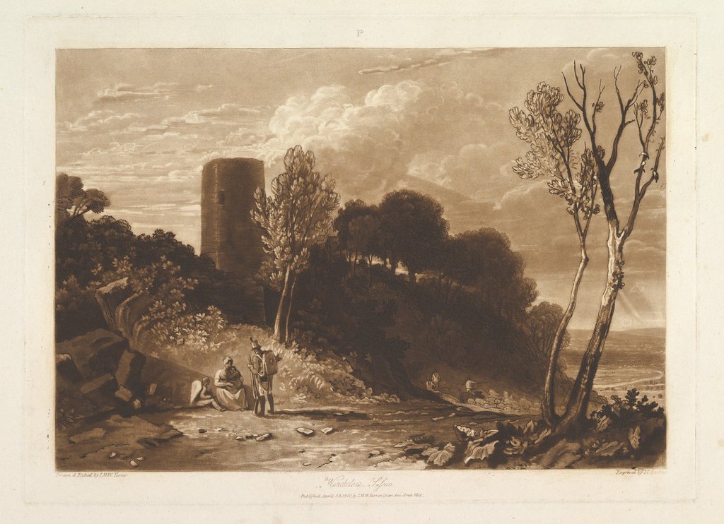 Detail of Winchelsea Sussex, April 23, 1812 by JMW Turner