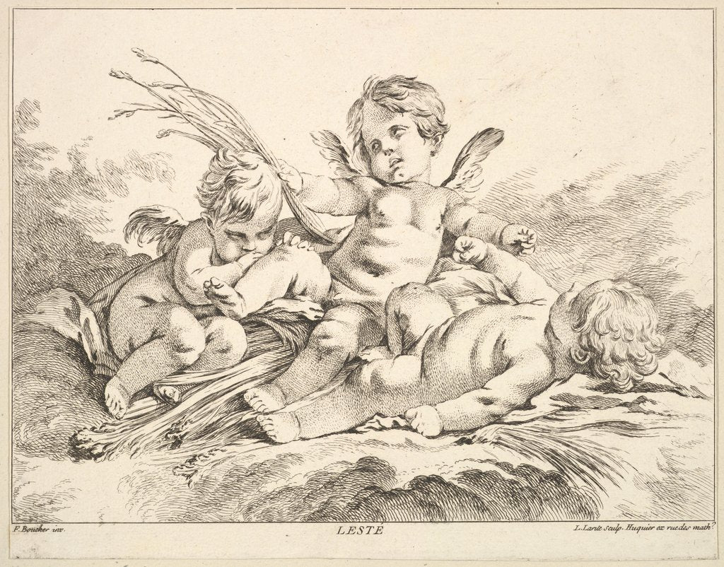 Detail of Summer by Louis Felix de la Rue