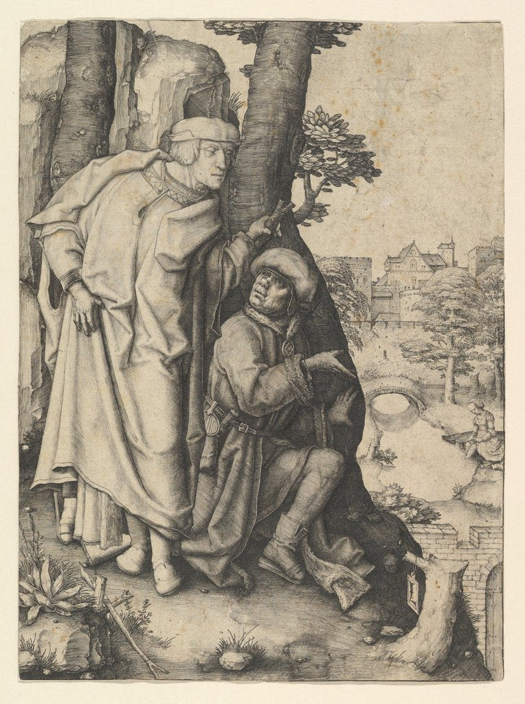 Detail of Susanna and the Two Elders, ca. 1508 by Lucas van Leyden