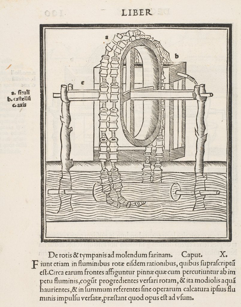 Detail of M. Vitruvius per Iocundum solito castigatior factus cum figuris et tabula ut iam legi et i…, 1511 by Unknown