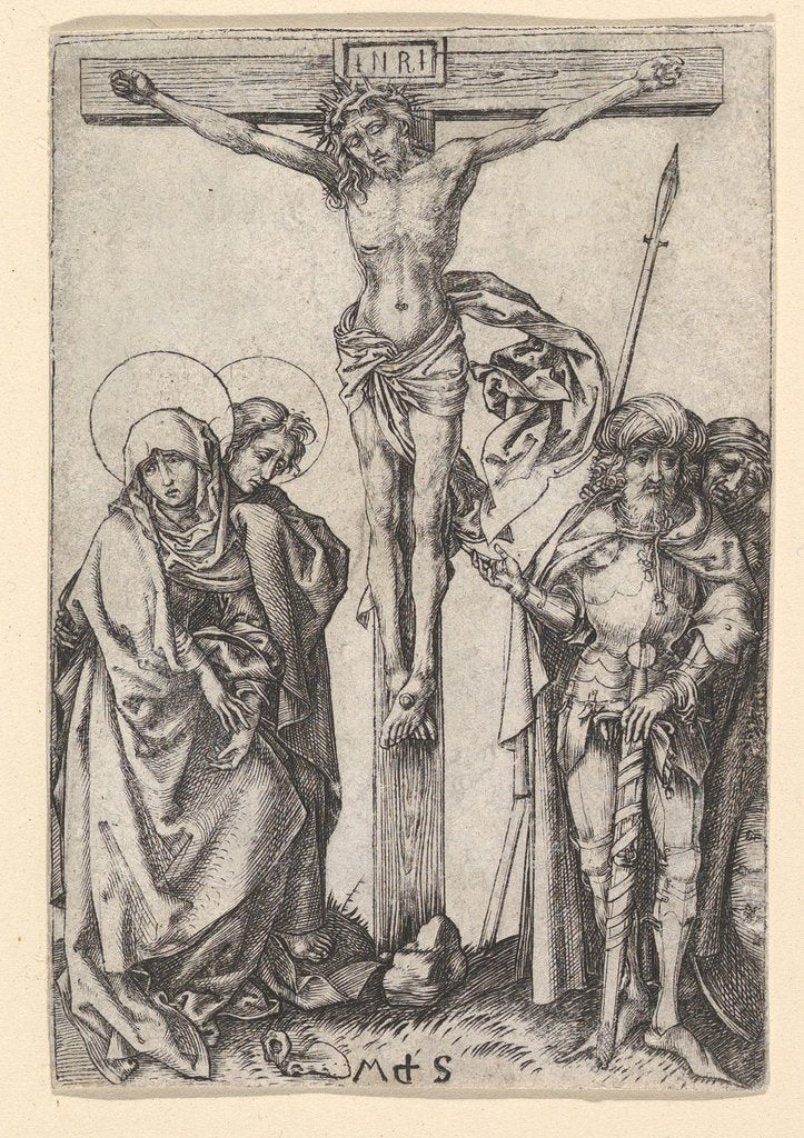 Detail of The Crucifixion, ca. 1435-1491 by Martin Schongauer