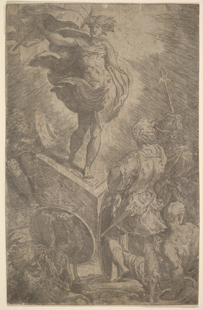Detail of Resurrection, early 16th century by Parmigianino