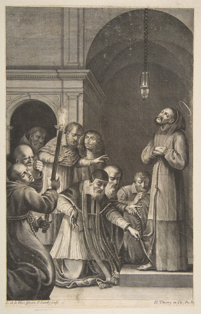 Detail of St. Francis by Pierre Landry