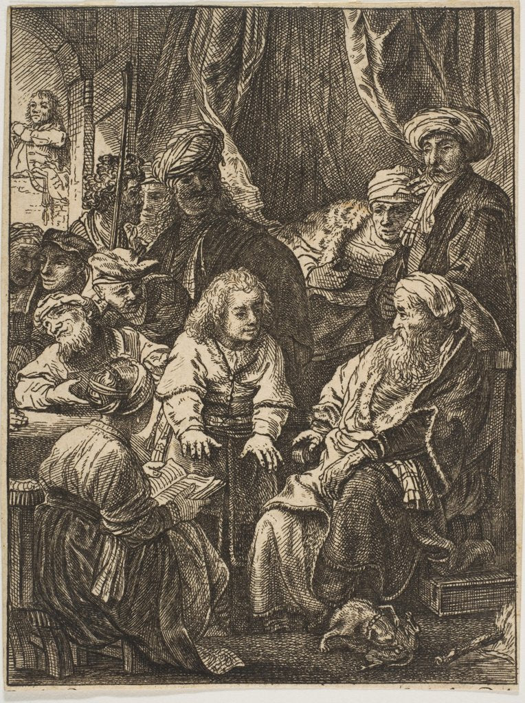Detail of Joseph Telling His Dreams by Unknown