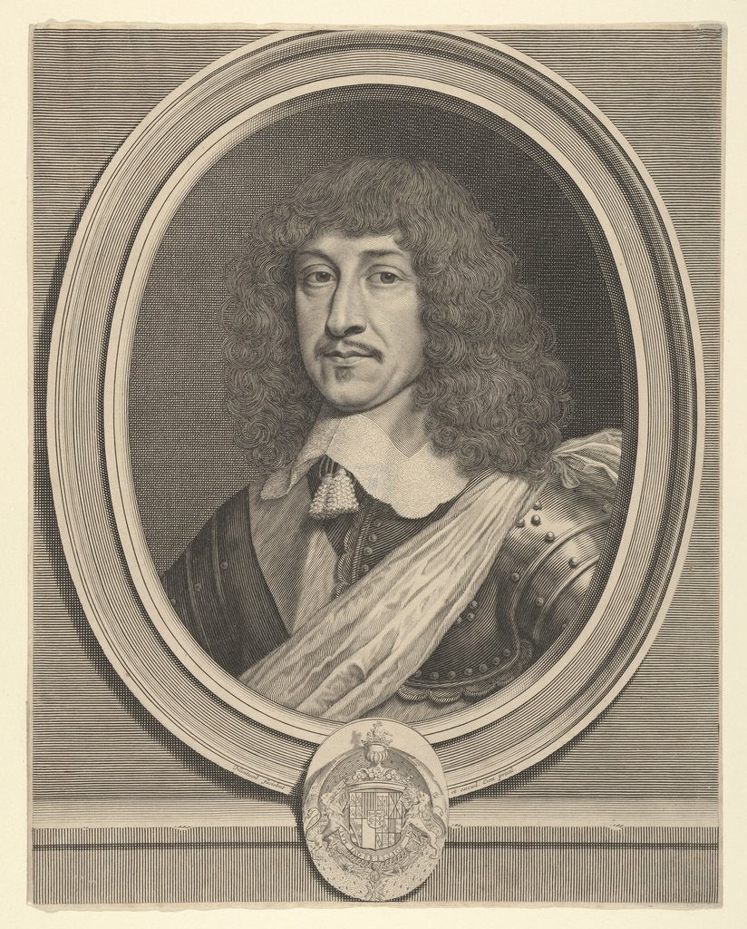 Detail of Bernard de Foix de La Valette, duc d'Epernon, ca. 1650 by Robert Nanteuil