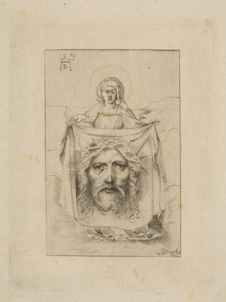Detail of Saint Veronica with the Sudarium, 16th century by Unknown