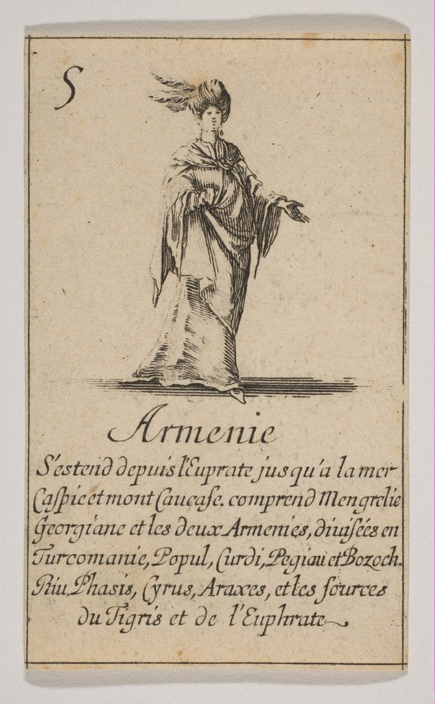 Detail of Armenie, 1644 by Stefano della Bella