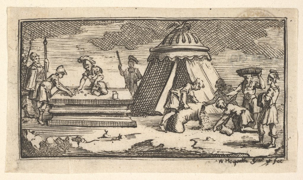 Detail of Issued Barley Instead of Wheat [first version by William Hogarth
