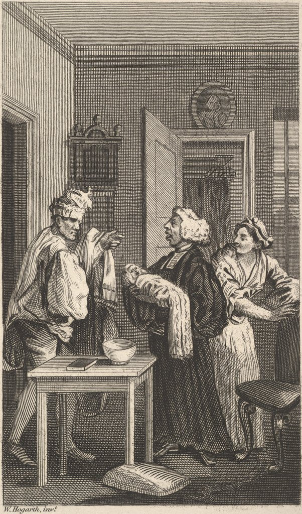 Detail of Illustration to 'Tristram Shandy,' Volume 4, 19th century by Unknown