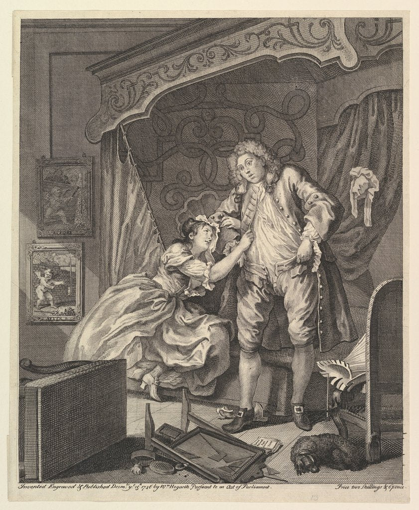 Detail of After, December 15, 1736 by William Hogarth