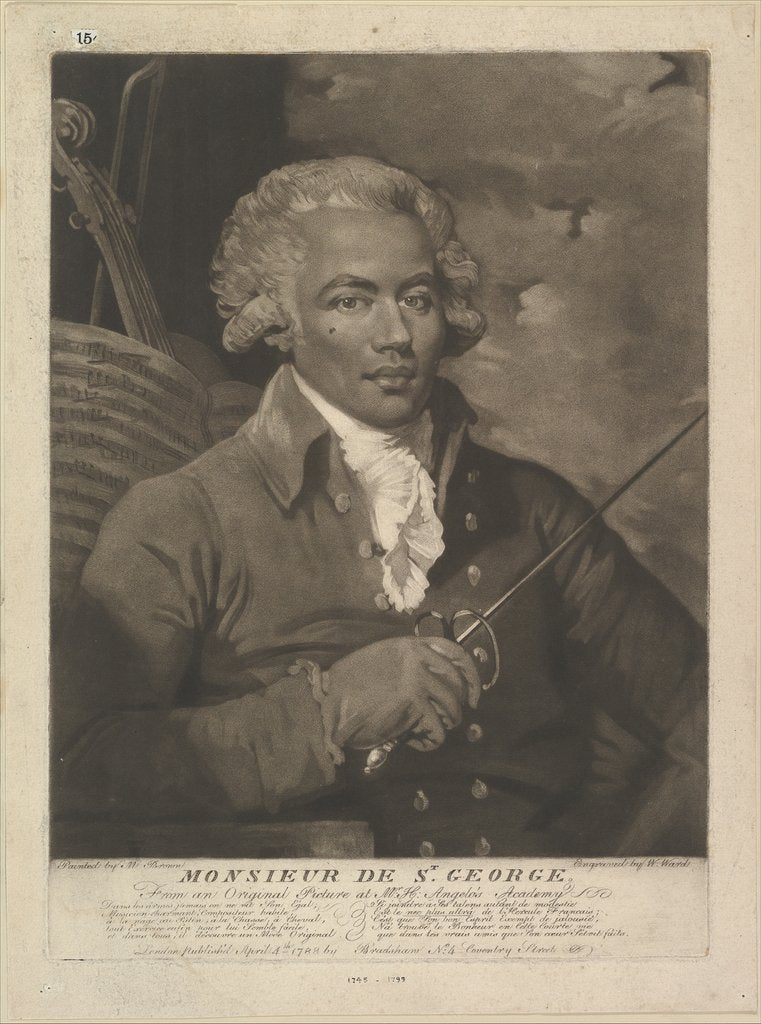 Monsieur de St. George, April 4, 1788 by William Ward