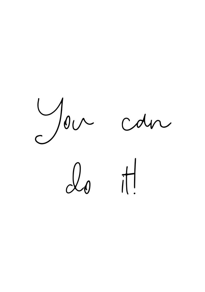 Detail of You can do it by Joumari