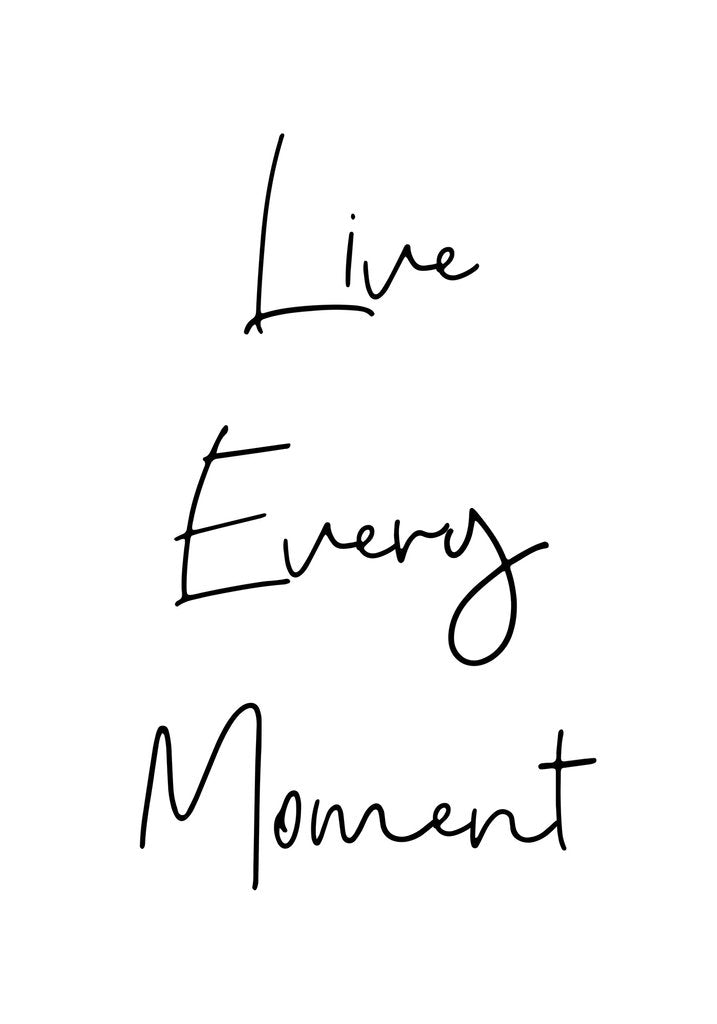 Detail of Live every moment by Joumari