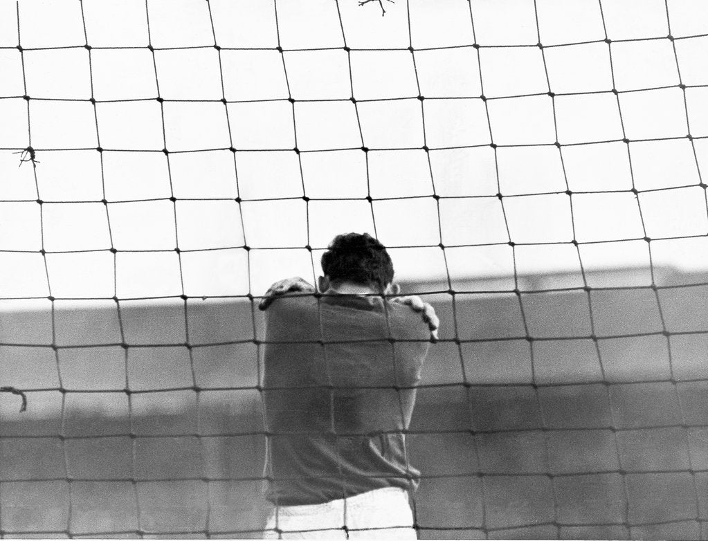 Detail of Sad Goalkeeper by Associated Newspapers