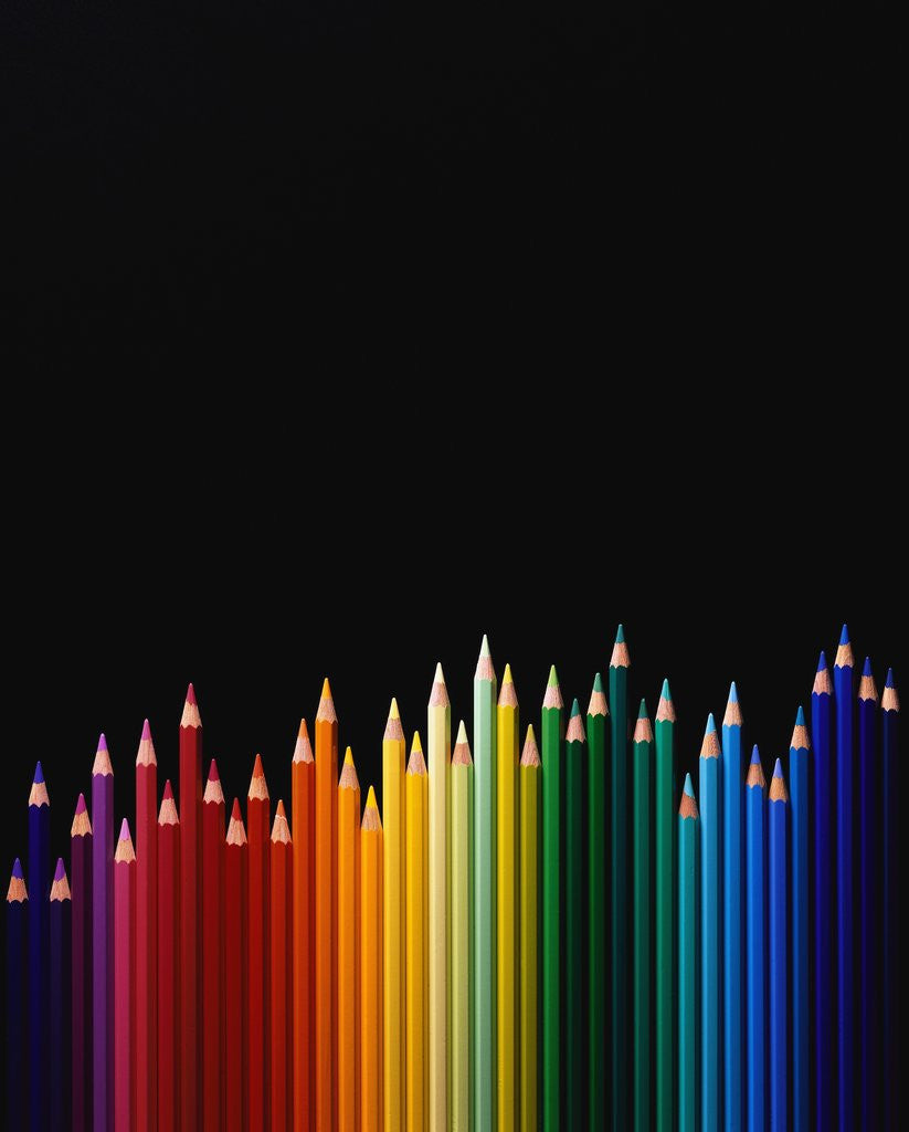 Detail of Colored Pencils by Anonymous