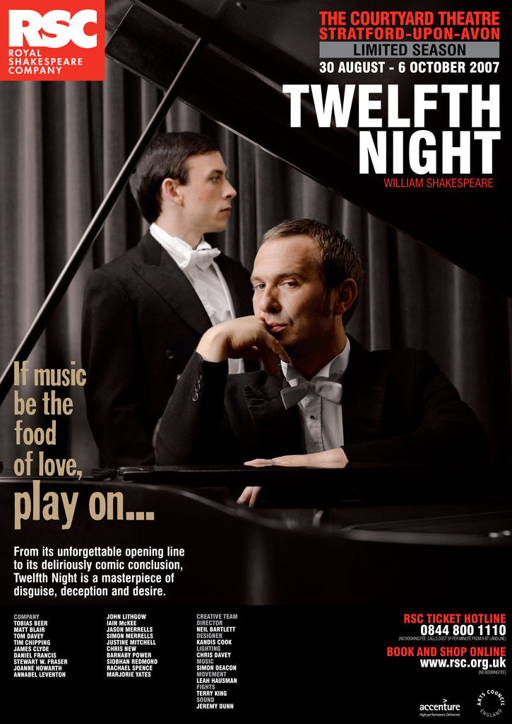 Detail of Twelfth Night, 2007 by Neil Bartlett