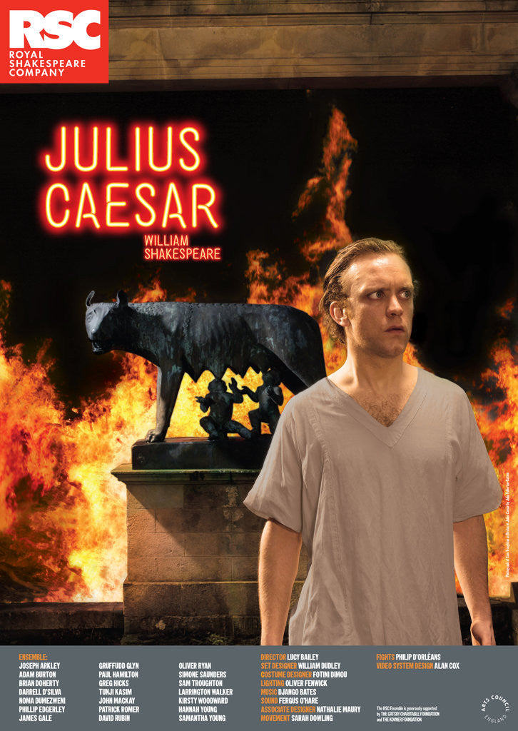 Detail of Julius Caesar, 2009 by Lucy Bailey