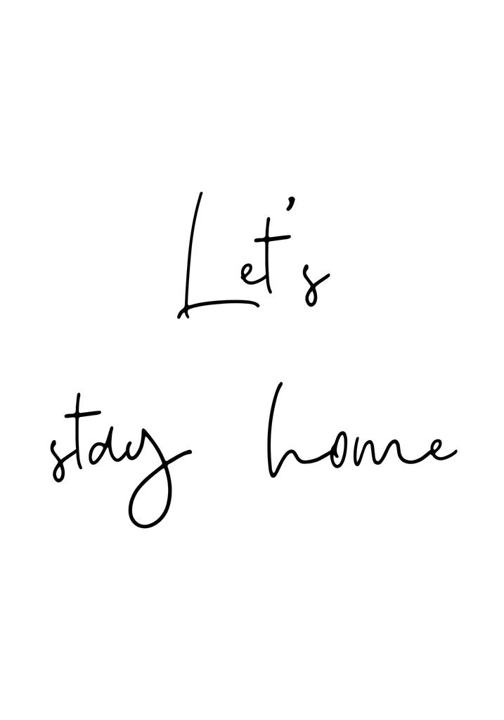Detail of Let's stay home by Joumari