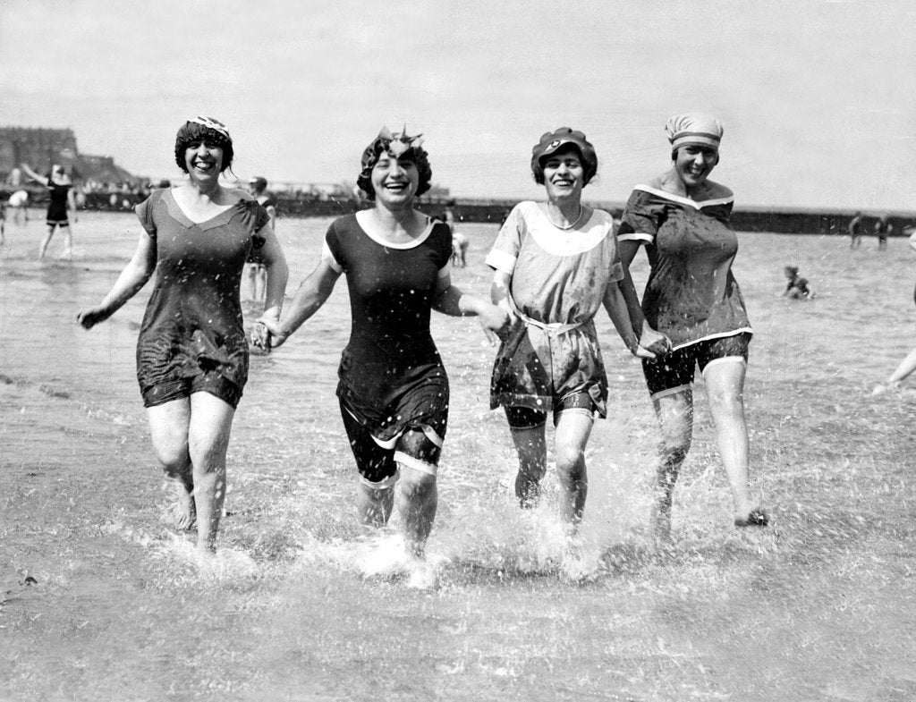 Detail of Bathers at Margate by Associated Newspapers