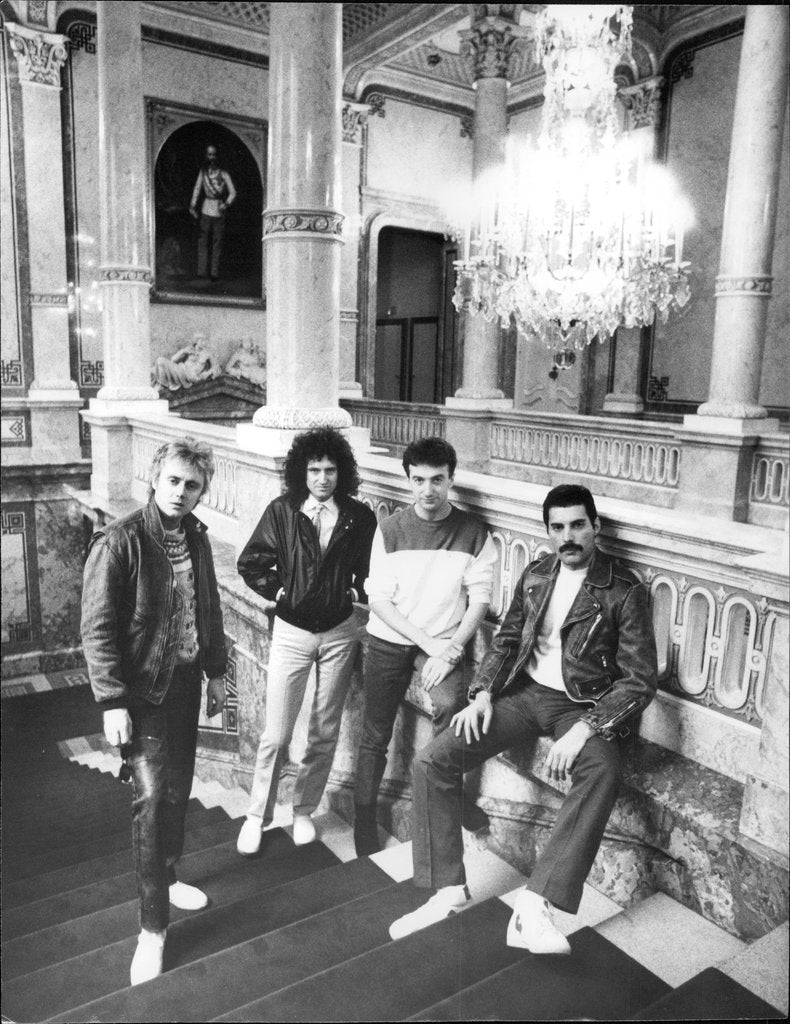 Detail of Queen in Vienna by Associated Newspapers