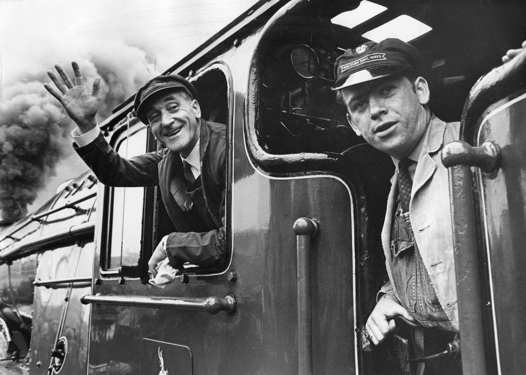 Detail of 40th Anniversary for the Flying Scotsman by Associated Newspapers