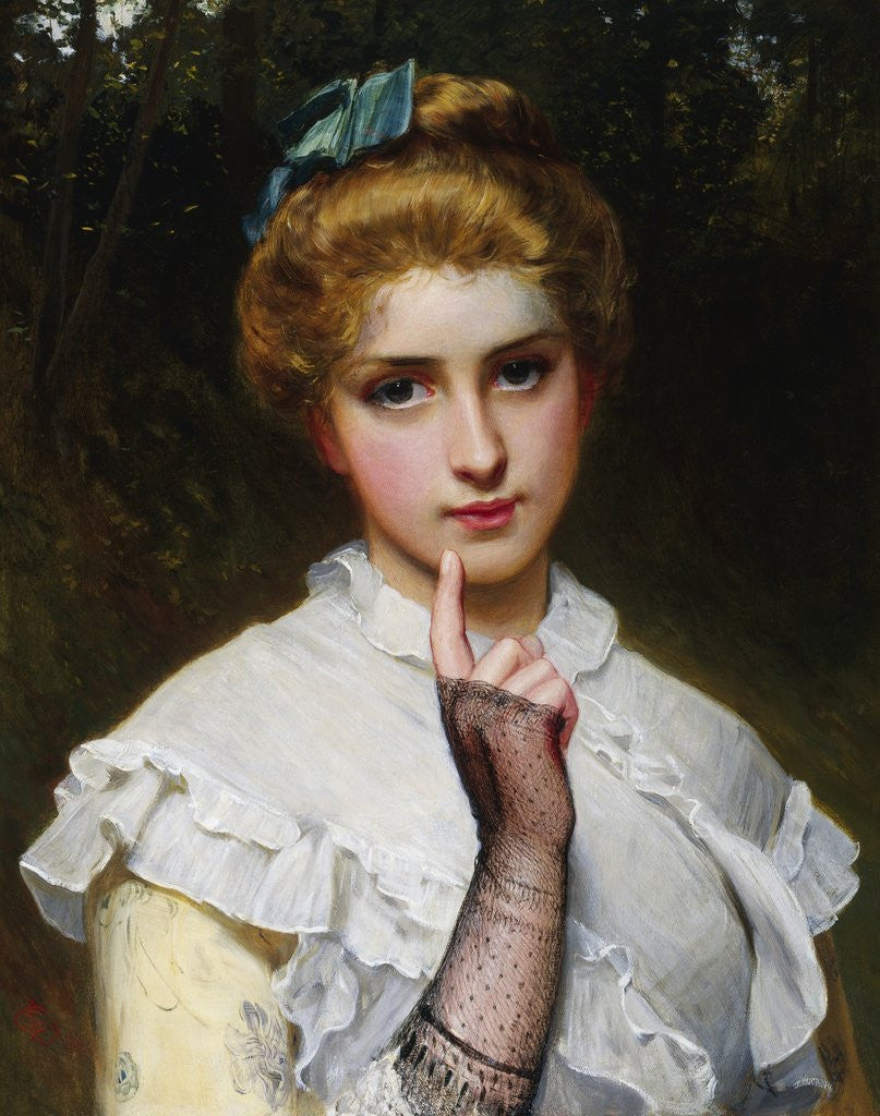 Detail of Indecision by Charles Sillen Lidderdale