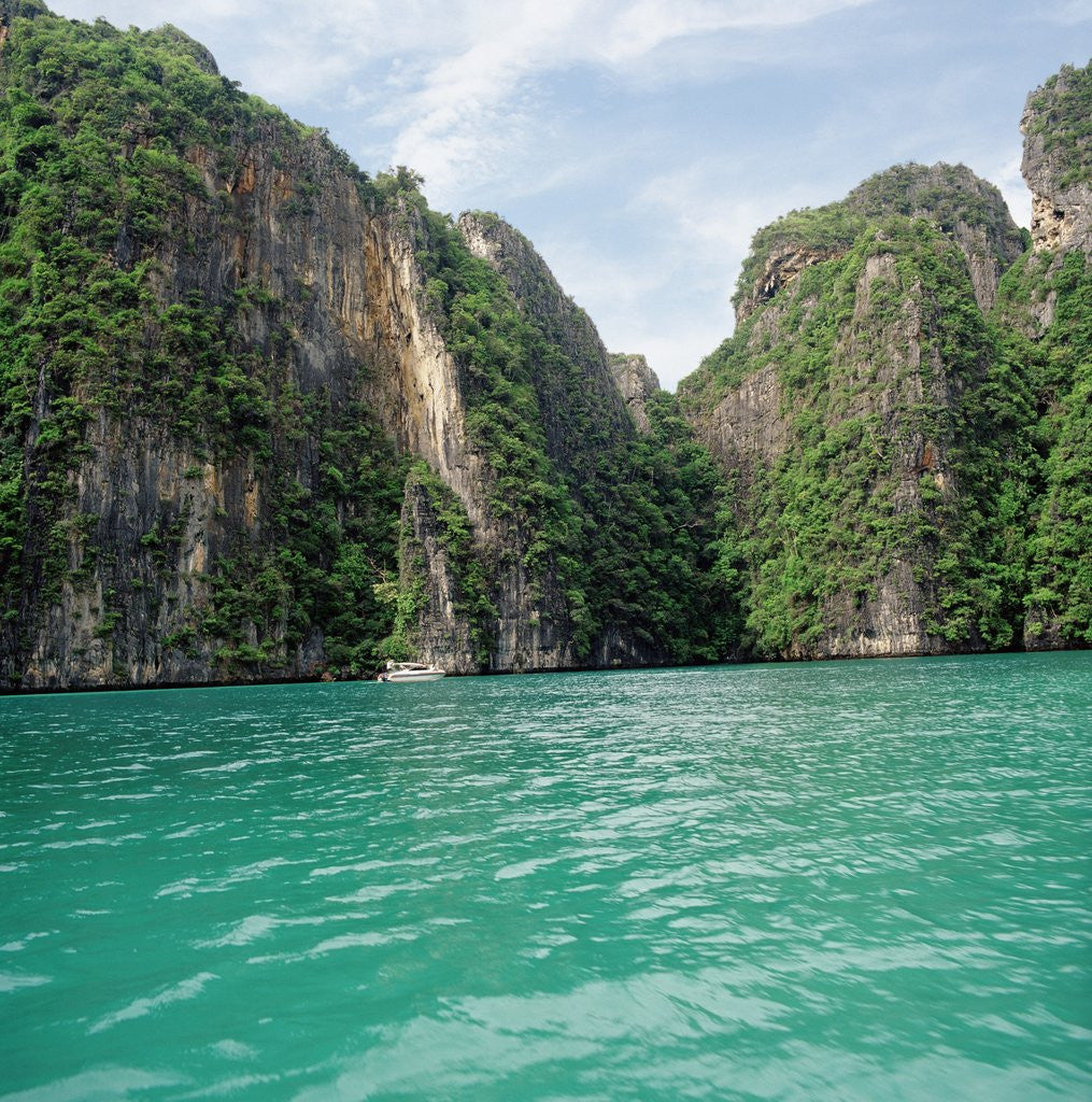 Detail of Thai coastline by Anonymous