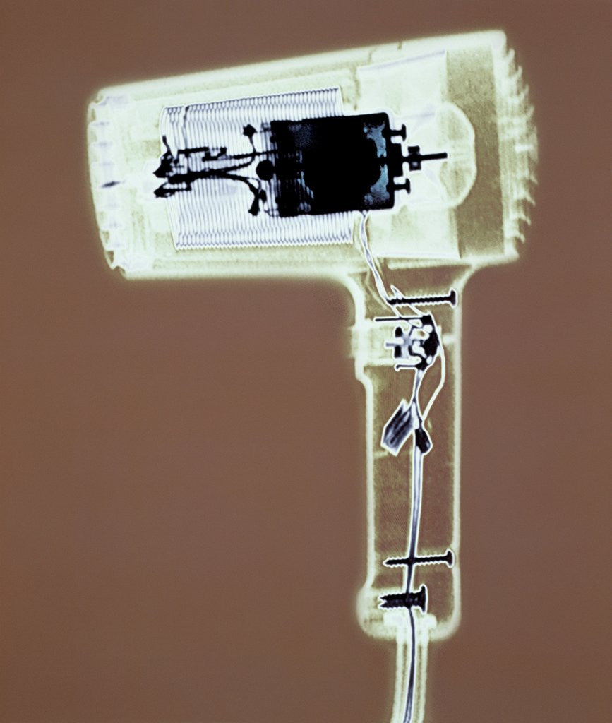 Detail of Cross-section of Blowdryer by Anonymous