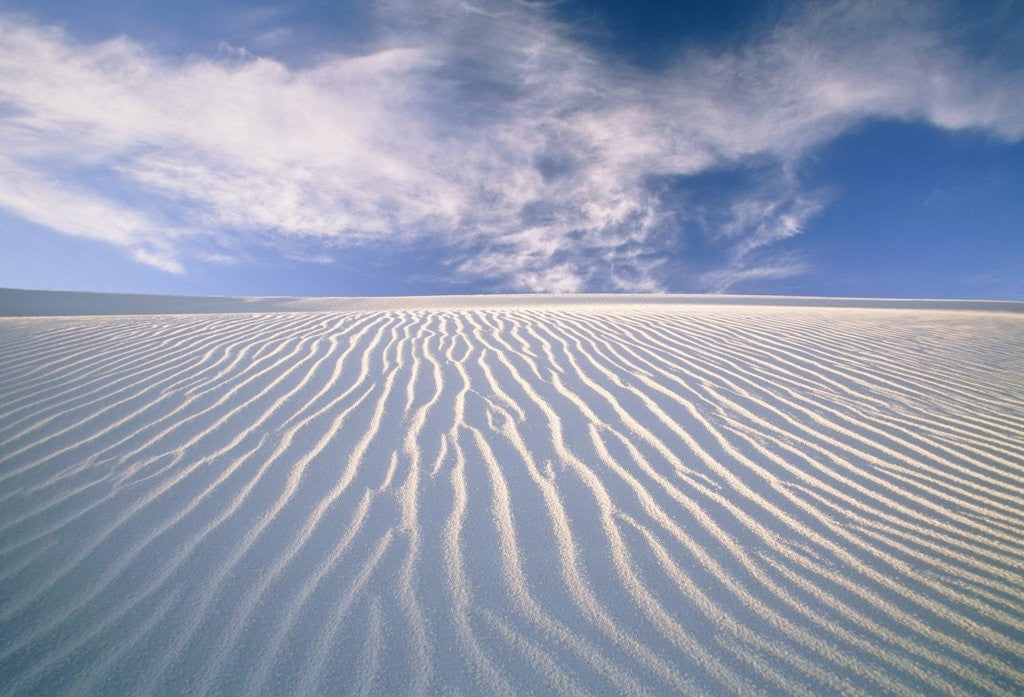 Detail of White Sands National Monument by Anonymous