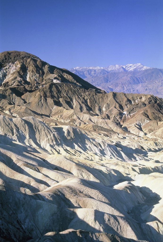 Detail of Badlands, Zabriskie Point, Death Valley, USA by Anonymous