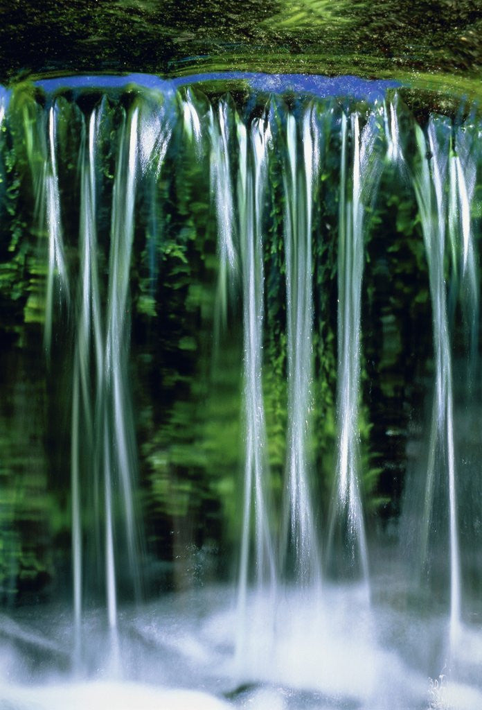 Detail of Small cascades in the Yosemite National Park, California by Anonymous