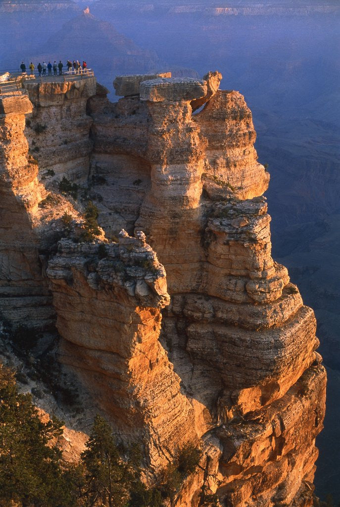 Detail of USA, Arizona, Grand Canyon, Mather Point by Anonymous