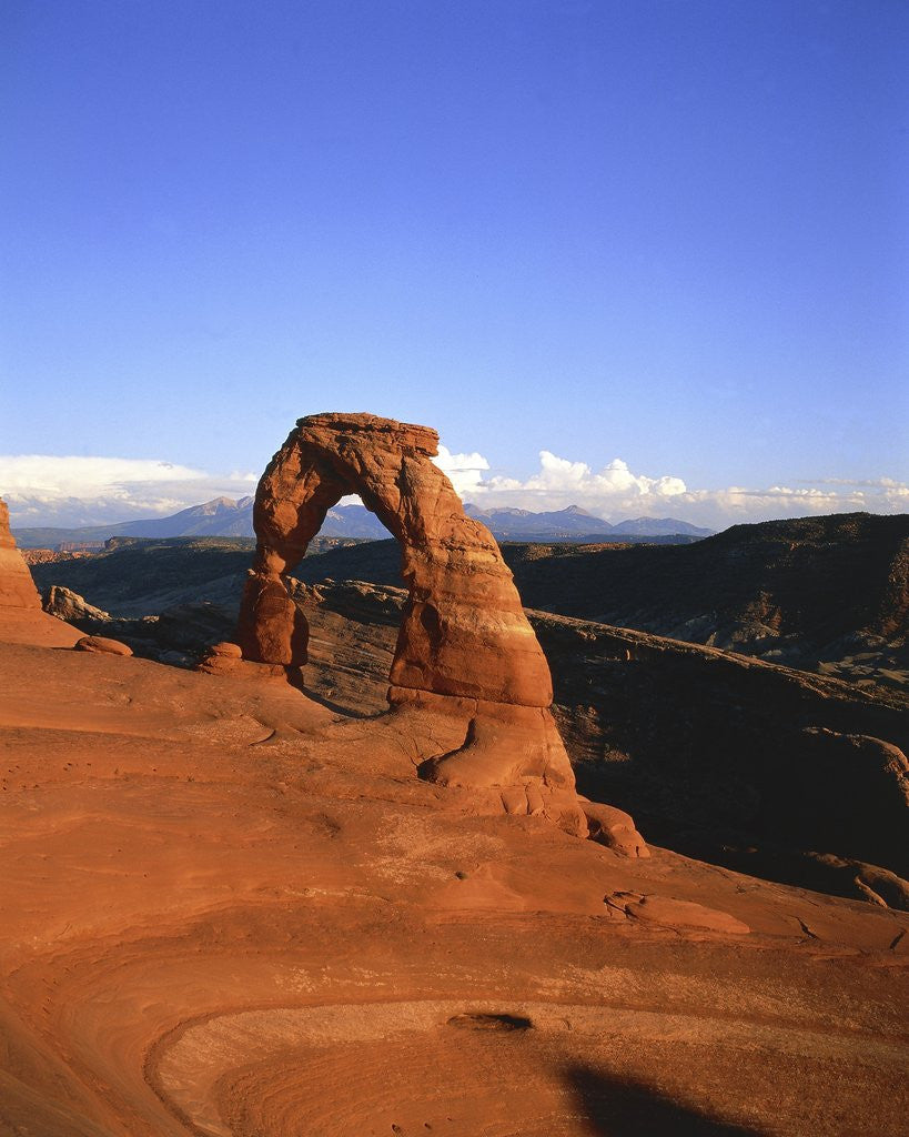 Detail of USA, Utah, Arches National Park, Delicate Arch by Corbis