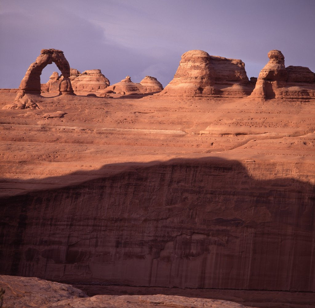Detail of Delicate Arch, Arches National Park, Utah, USA by Anonymous
