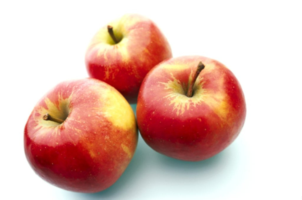 Detail of Three apples by Anonymous