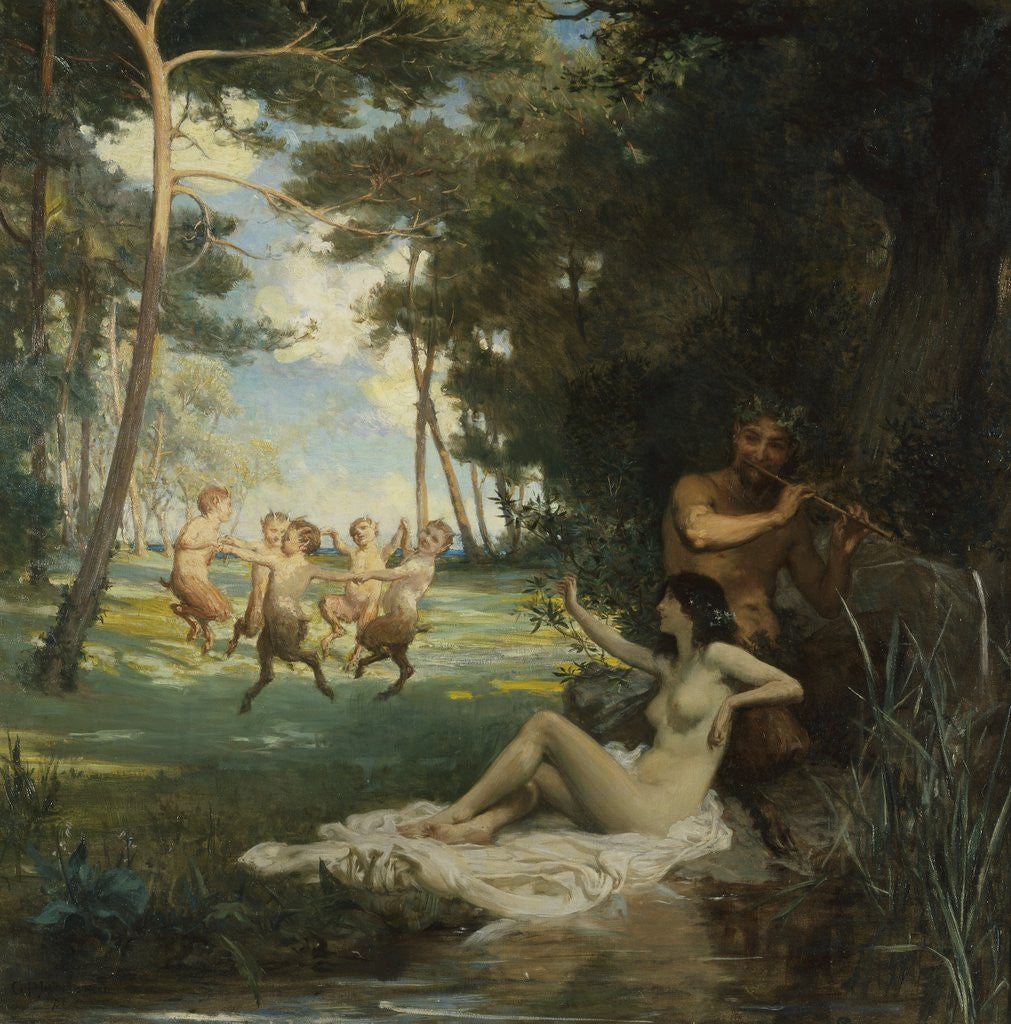 Detail of In the Morning of the World by George Percy Jacomb-Hood